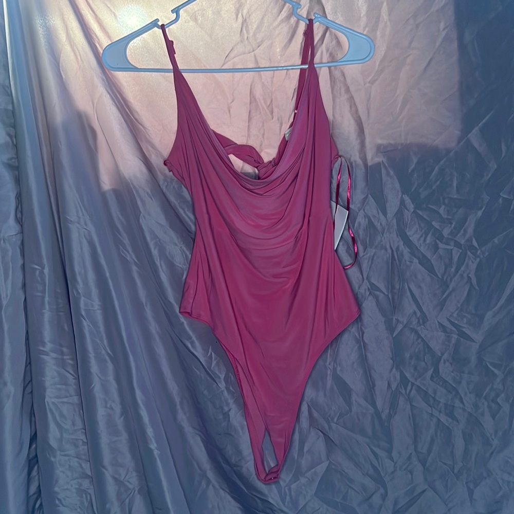 Unworn Tie Back Meraki Bodysuit; Size Large